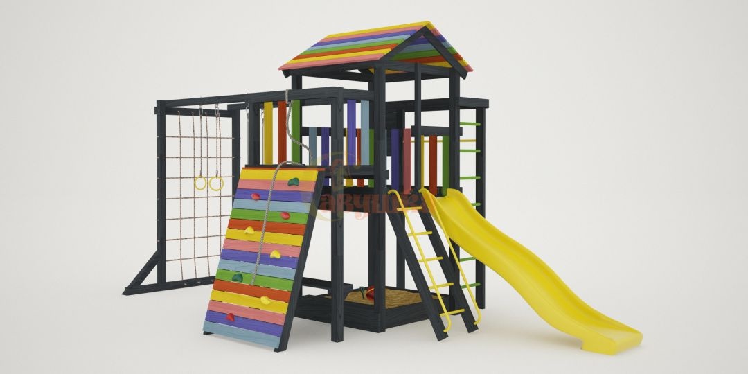 Детская площадка Савушка 4 BLACK